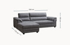 Sofá Nova Lounge 2 Puestos + Chaise Longue