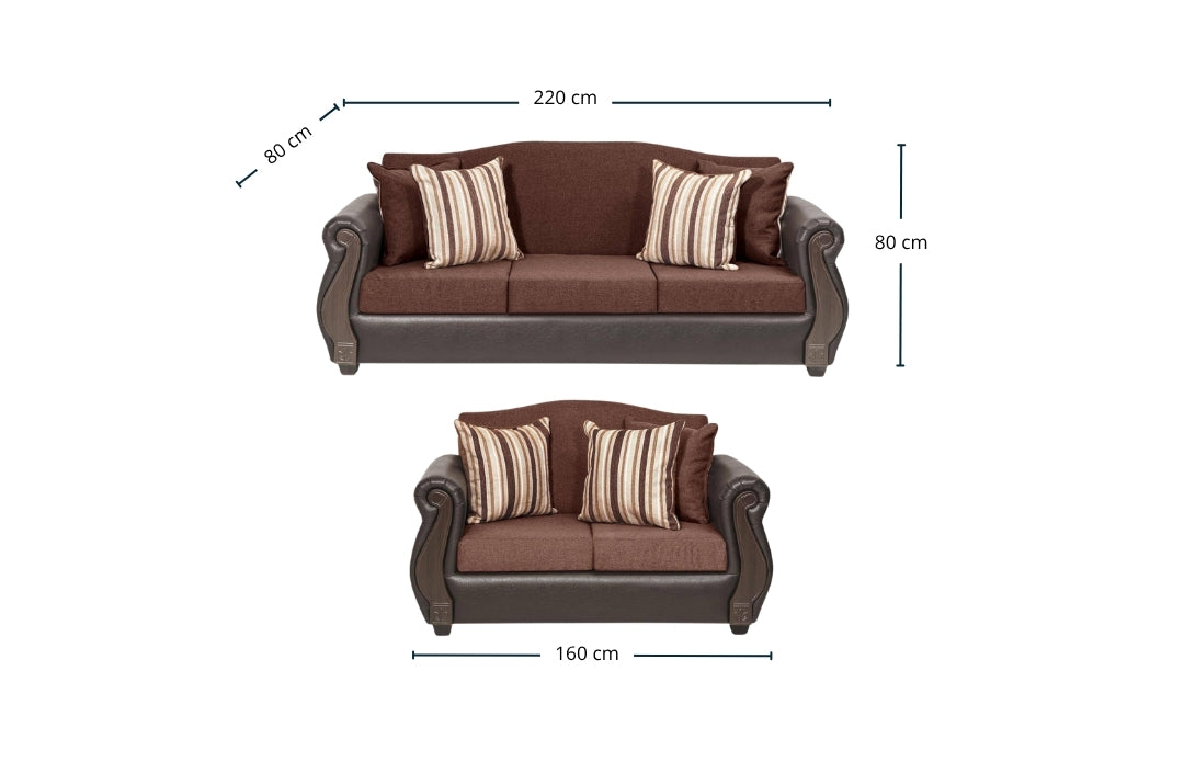 Set de Sillones Clásicos Buga 3-2