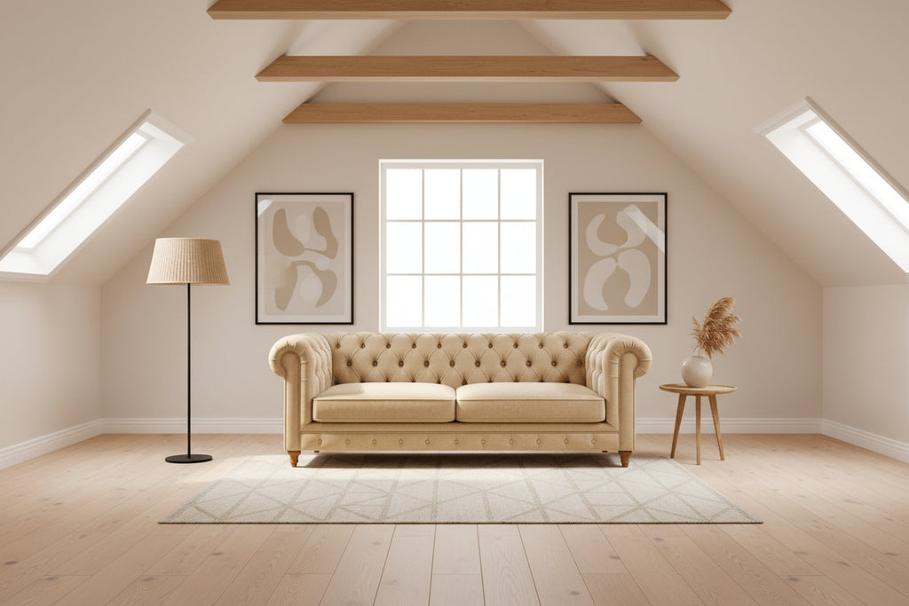 Sofa Chesterfield 2 Cuerpos _1