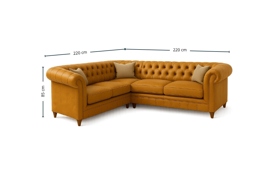 Sillón en L Chesterfield