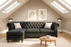 Sofa Seccional Chersterfield Reversible