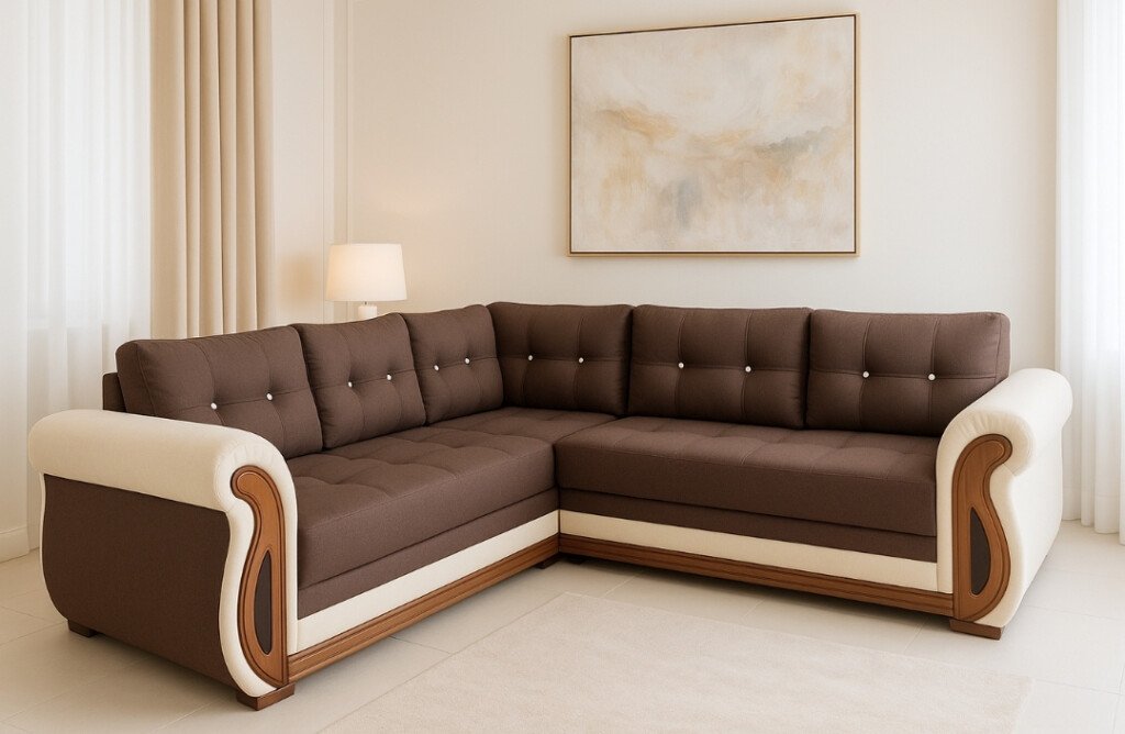 Sofá Seccional Tradicional Nirvana