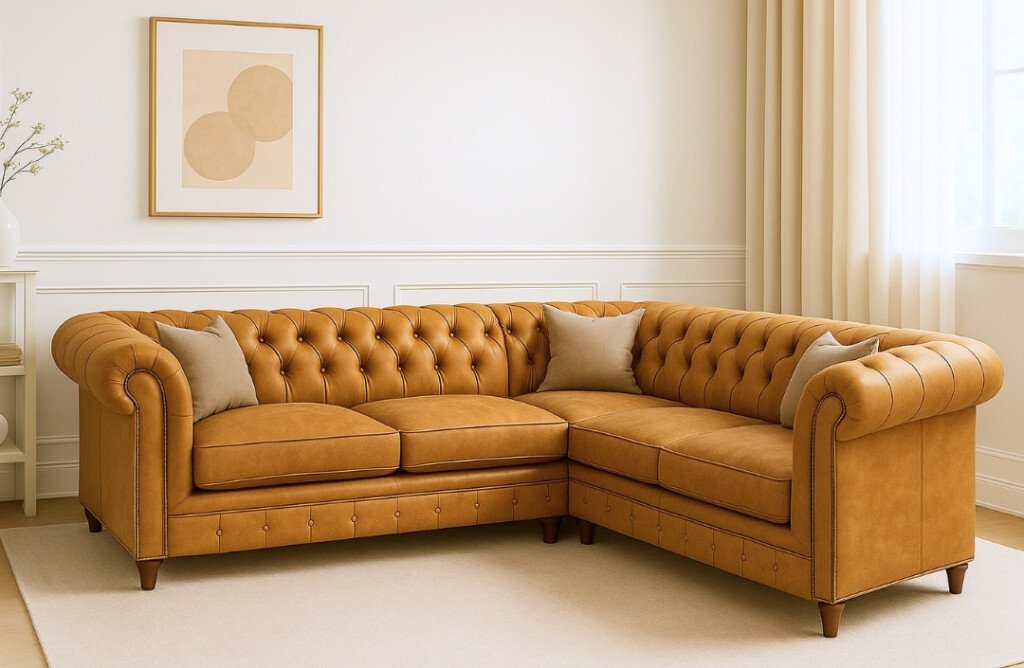 Sofá Chesterfield Seccional en L