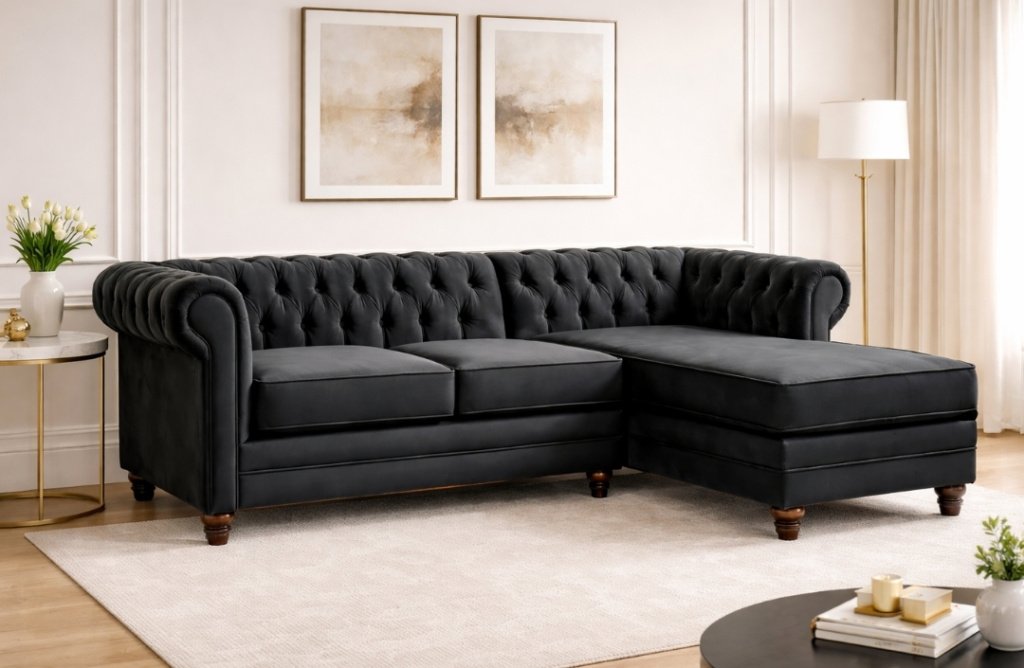 Chesterfield en L con Chaise Longue_2